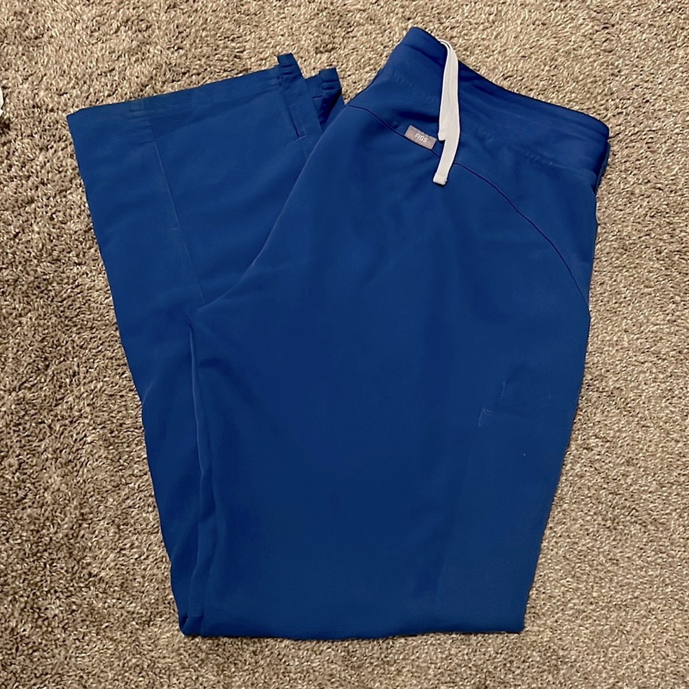 Winning Blue Figs Scrub Pants